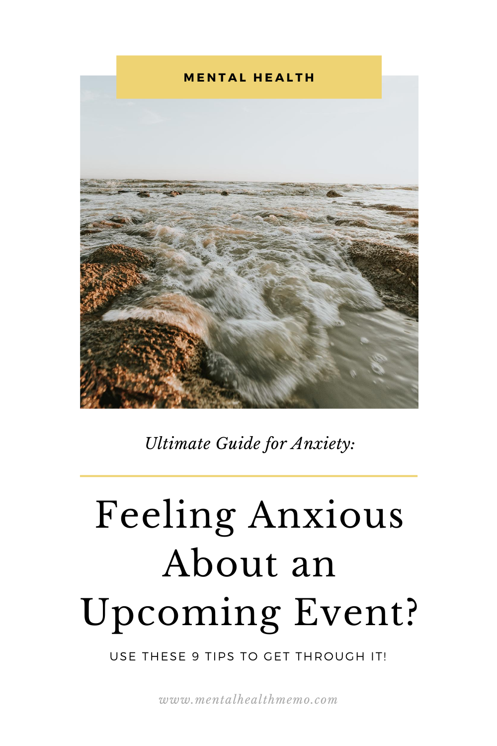 Pin: surviving an anxiety inducing event