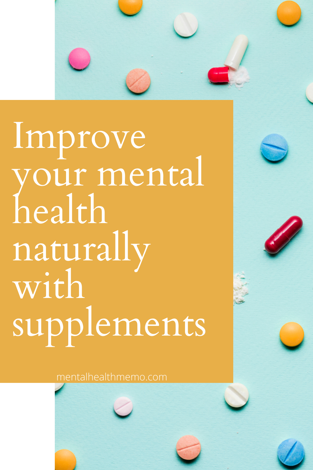 Pin: natural supplements for mental health