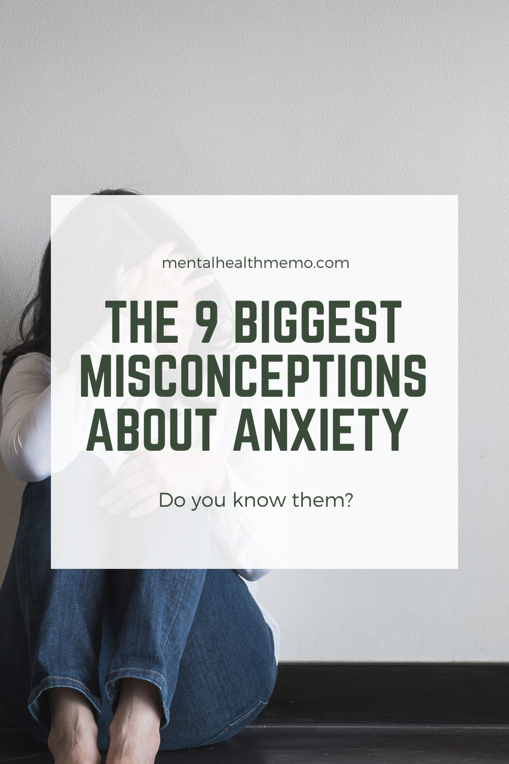 pin: top 9 biggest misconceptions about anxiety